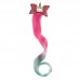 Girls Cute Unicorn Hair Clips Gradient Color Wig