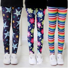 【12M-9Y】Girls Fashion Print Leggings