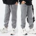 【4Y-12Y】Kids Casual Solid Color Comfortable Sweatpants