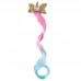 Girls Cute Unicorn Hair Clips Gradient Color Wig