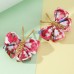 2-piece Girls Sweet Butterfly Styled Hair Clips Set