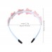 Girl Cute Love Heart Gradient Rainbow Headband