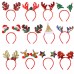 Kids Christmas Santa Claus Christmas Tree Snowman Deer Bear Party Headband