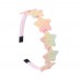 Girl Cute Love Heart Gradient Rainbow Headband