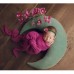 Newborn Photography Props Moon  shape Pillows With Stars Full  moon Baby Photo Shoot Accessories Posing Props Creative Props